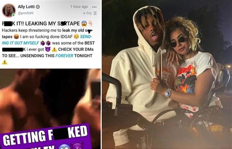 juice wrld sex tape leak|Juice WRLDs girlfriend leaks sex tape with late rapper in